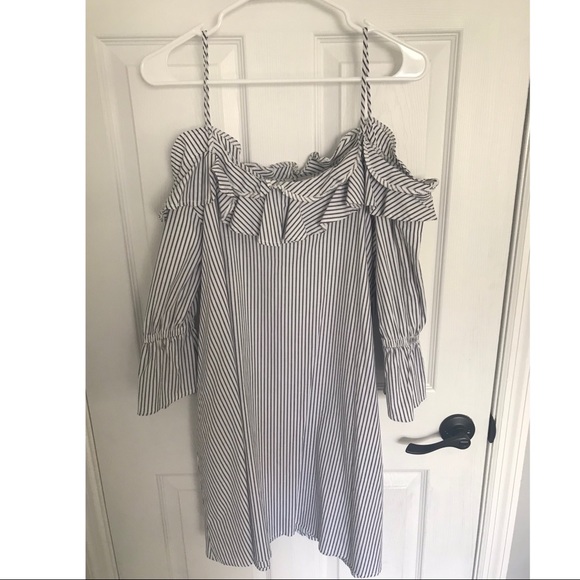 Off Shoulder Shift Dress - Picture 1 of 4